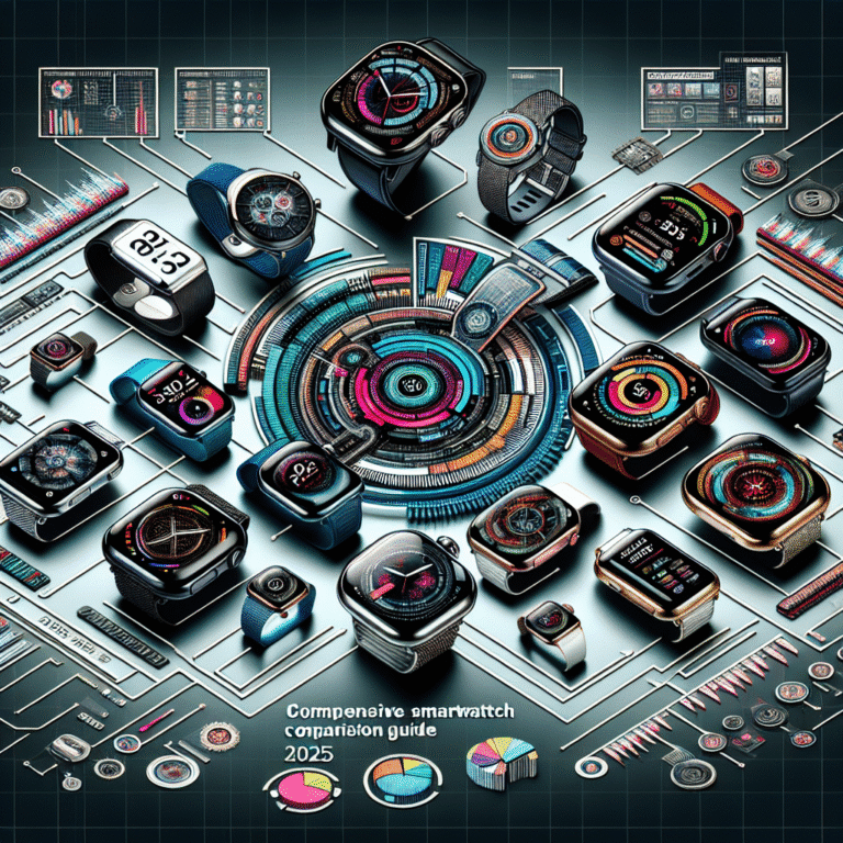 comprehensive smartwatch comparison guide for 2025
