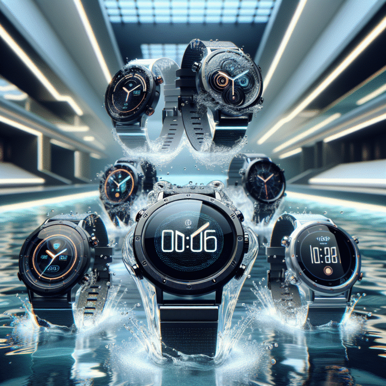 waterproof smartwatches perfect for swimming in 2025