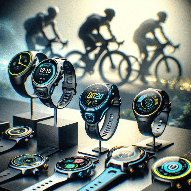 smartwatches catering to cycling enthusiasts in 2025