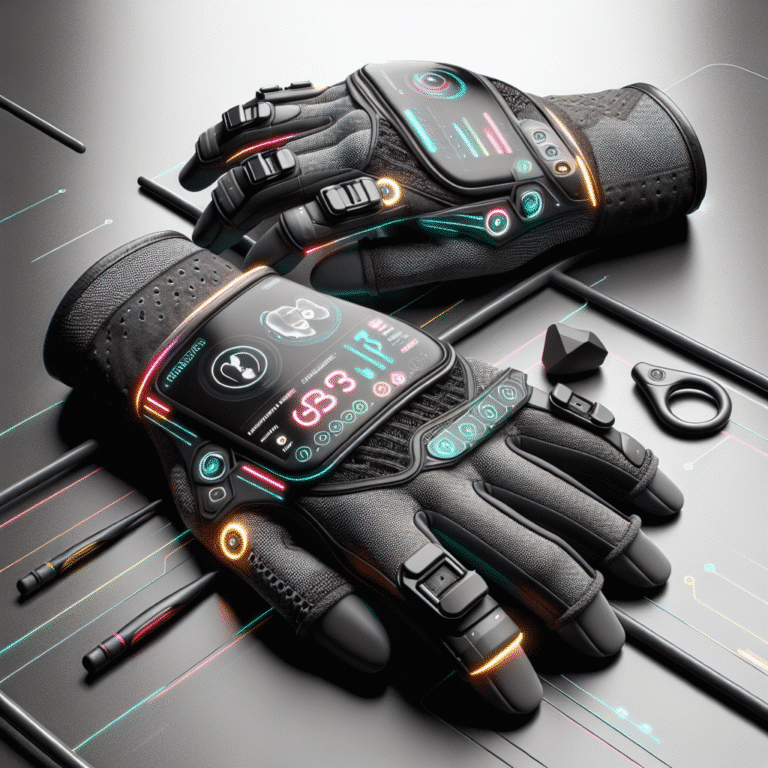 smart workout gloves designed to track your performance