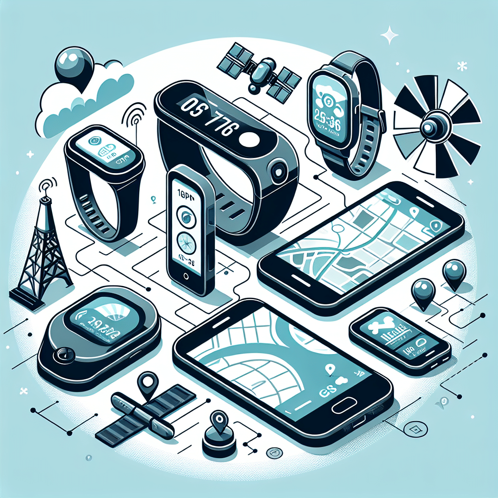 activity trackers with GPS and maps