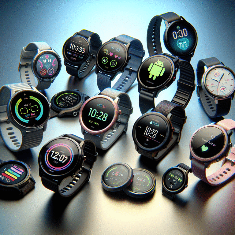 Android-compatible smartwatches for workouts