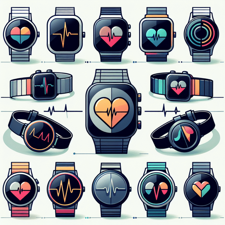 smartwatches with heart rate monitoring