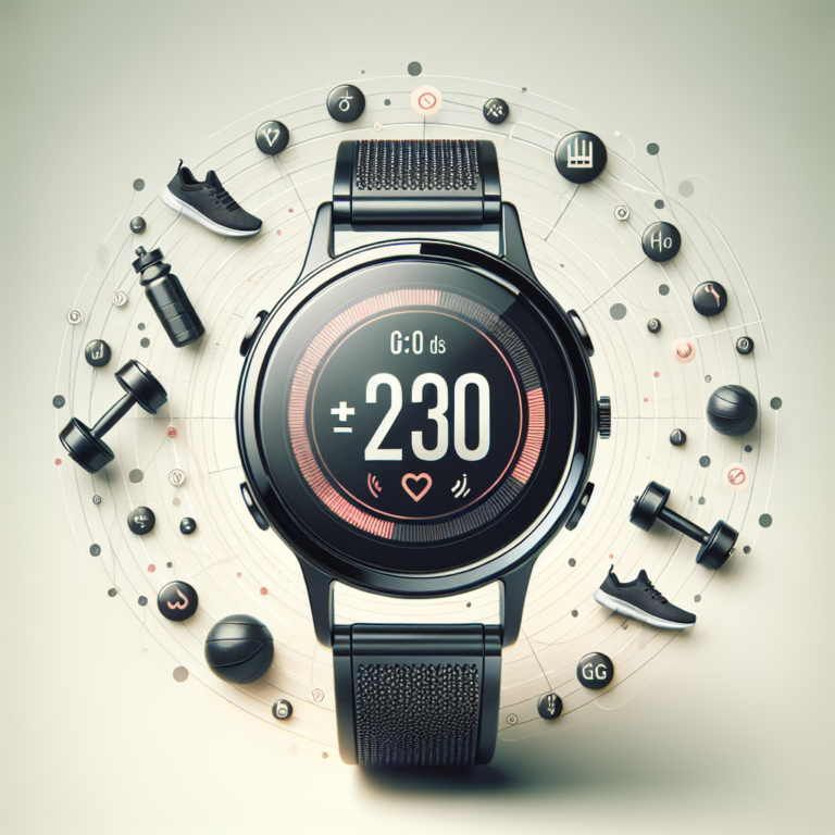 fitness smartwatch with calorie tracking