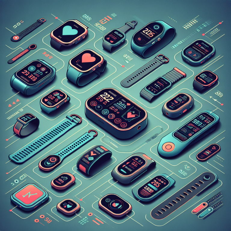 comparison of wearable fitness gadgets 2025