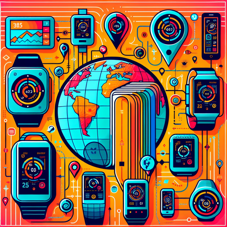activity trackers with GPS and mapping features