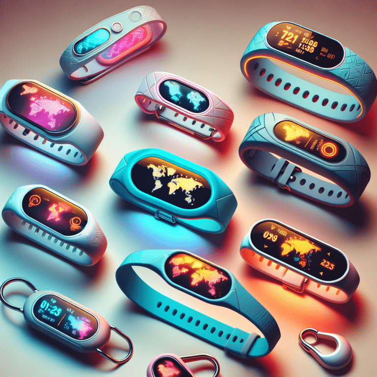 activity trackers with GPS and maps