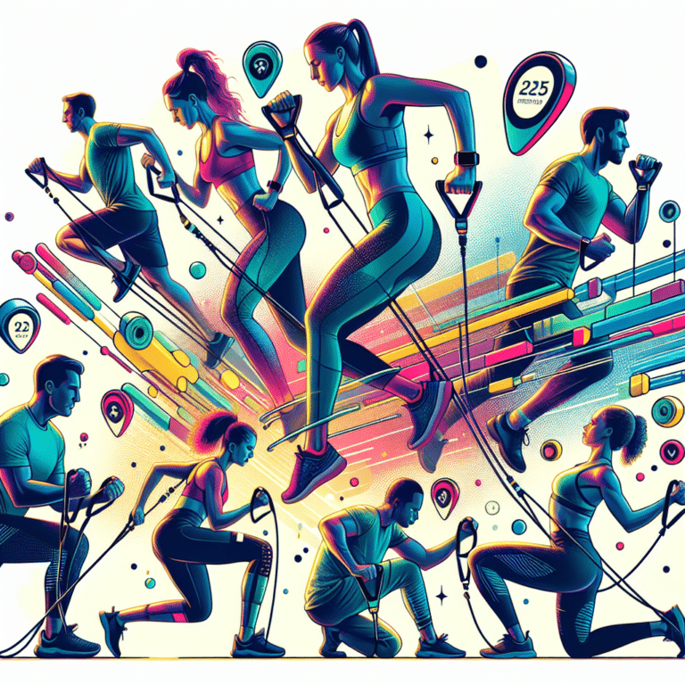 resistance bands with tech tracking
